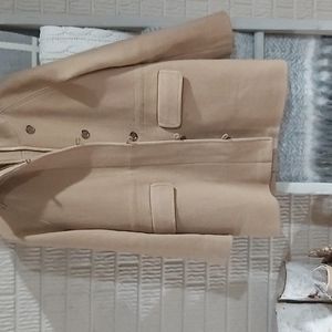 J.crew size 8 stadium style jacket camel
